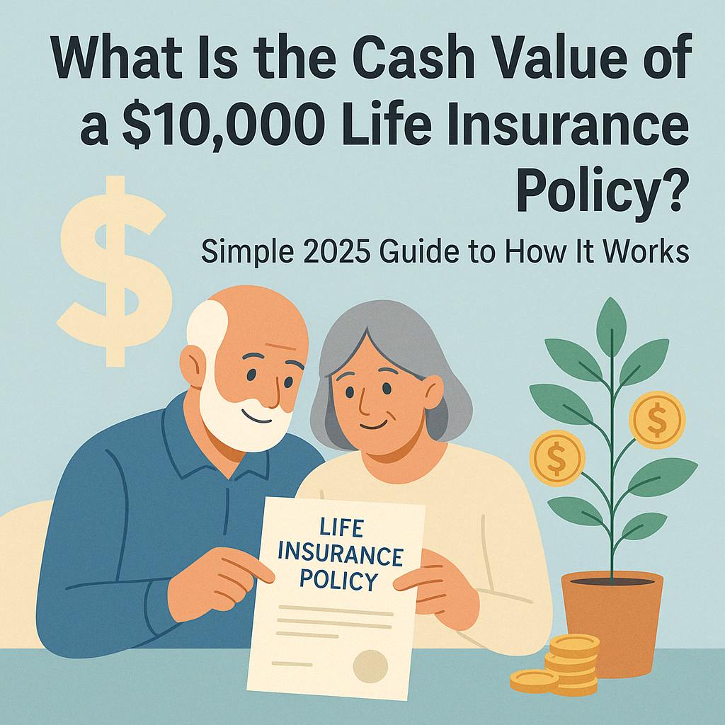 What’s the Cash Value of a $10,000 Life Insurance Policy?